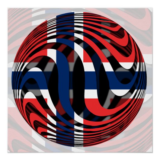 ノルウェー#1 ポスター (正面)