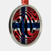 ノルウェー#1 メタルオーナメント (右)