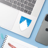 ノルウェー、Akershus郡の紋章 シール (ノートパソコンとiPhone)