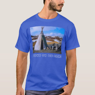 ノルウェー、NorgeのラプランドのSamiの解決 Tシャツ