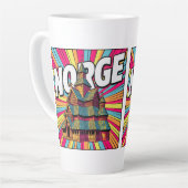 ノルウェー Norway スタブ教会 オスロ ポップアート ラテマグ (左アングル)