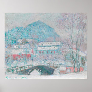 ノルウェー、Sandvika(1895)、Claude Monet著 ポスター