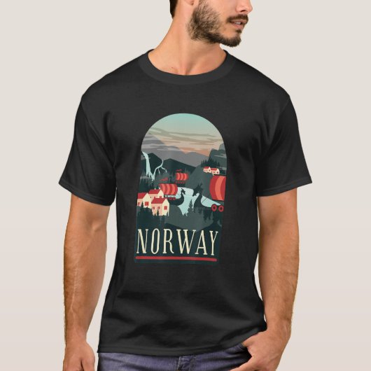 ノルウェー Tシャツ (正面)