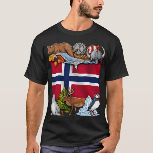 ノルウェー Tシャツ (正面)