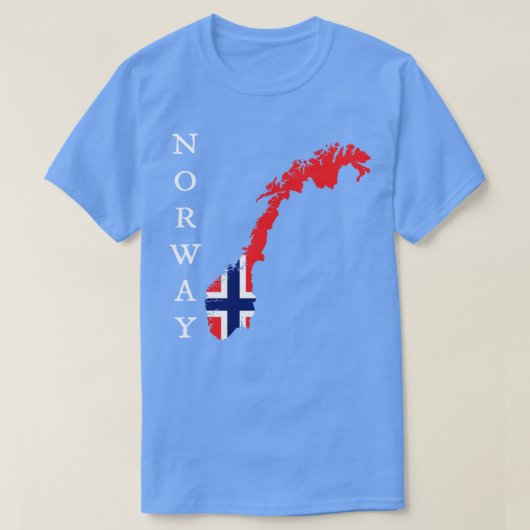 ノルウェー Tシャツ (デザイン正面)