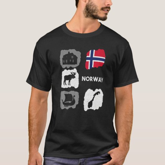 ノルウェー Tシャツ (正面)