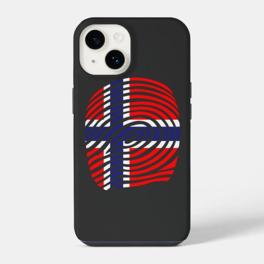 ノルウェーDNA iPhoneケース (裏面)