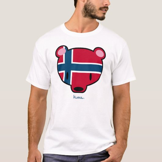ノルウェーkuma chan tシャツ (正面)