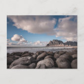 ノルウェーLofoten Uttakleiv ポストカード (正面)