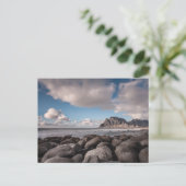 ノルウェーLofoten Uttakleiv ポストカード (スタンド正面)