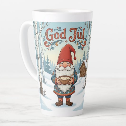 ノルウェーNisse God Jul クリスマス ラテ マグ (左アングル)
