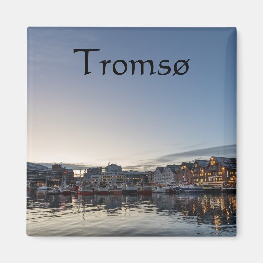 ノルウェーTromso市 マグネット (正面)