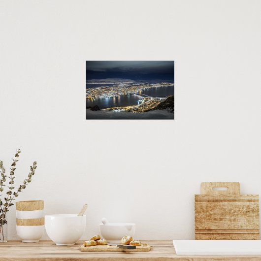 ノルウェーTromso ポスター (キッチン)