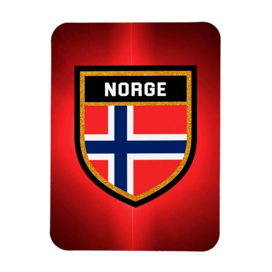 ノルゲ国旗 マグネット (縦)