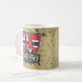 ノルスク顔 コーヒーマグカップ (正面左)