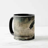 ノルスドラゴンバイキングハロウィンハロウィーン マグカップ (正面左)