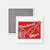 ノルダストミネアポリス マグネット (正面/裏面)