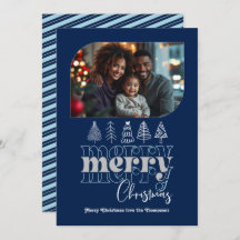 ノルディが夜にモダンなレトロ感のイラストでクリスマスの写真