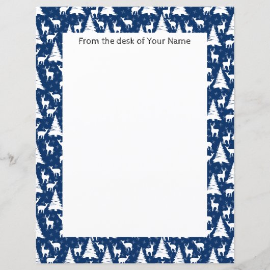 ノルディックアウトドアシーディアパインツリーネイビーブルーカスタム (正面)