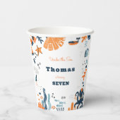 ノルディックアンダーザシー子供の誕生日 紙コップ (裏面)