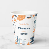 ノルディックアンダーザシー子供の誕生日 紙コップ (正面)