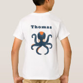 ノルディックアンダーザシー子供の誕生日 Tシャツ (裏面)