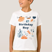 ノルディックアンダーザシー子供の誕生日 Tシャツ (正面)