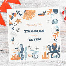 ノルディックアンダーザシー海クリーチャー子供の誕生日