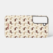 ノルディックウィンターフォレスト銀河系S22ケース SAMSUNG GALAXYケース (裏面横)