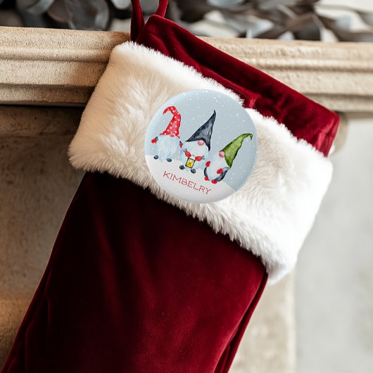 ノルディッククリスマスのノーム名 缶バッジ