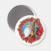 ノルディッククリスマスのノーム マグネット (正面/裏面)
