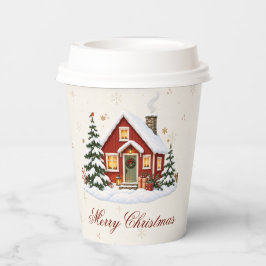 ノルディッククリスマスコテージ ホリデーパーティー 紙コップ