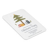 ノルディッククリスマスツリーホリデーパーティー マグネット (右側)