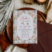 ノルディッククリスマスパーティの招待状スカンジホリデー 招待状