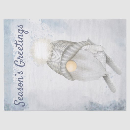 ノルディッククリスマスホリデーフェスティバルスキー格言 薄葉紙 (正面)