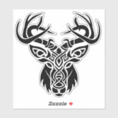 ノルディックケルト結び糸細工スタグディアー シール (シート)