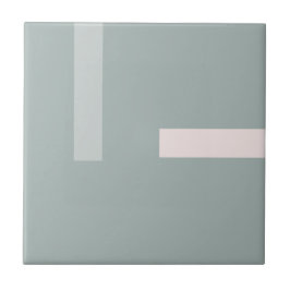 ノルディックケールグリーン赤面ピンクデザイン タイル