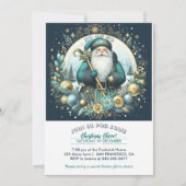 ノルディックサンタホホホホホホホスノークリスマス応援パーティー 招待状 (正面)