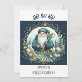 ノルディックサンタホホホホホホホスノークリスマス応援パーティー 招待状 (裏面)