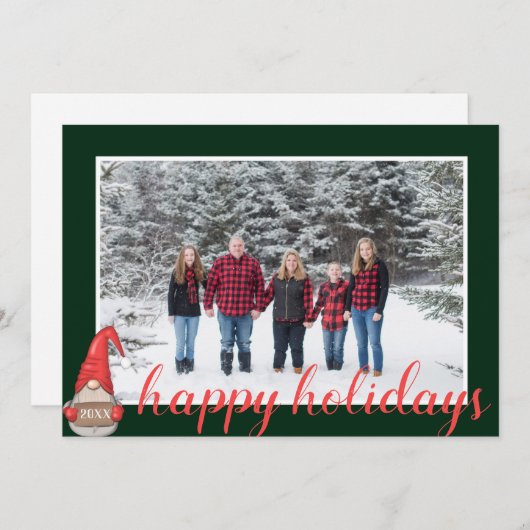 ノルディックサンタ格言額写真 シーズンカード (正面/裏面)