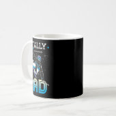 ノルディックスキーヤーのスキーウェアが超カッコイイ コーヒーマグカップ (正面左)