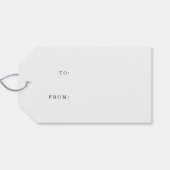 ノルディックセーターパターンネイビー&ホワイトホリデー ギフトタグ (裏面横)