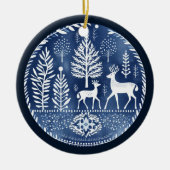 ノルディックトインデナーオーナメント セラミックオーナメント (正面)