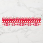 ノルディックトナディアタッキーなセータークリスマスパーティー ペットボトルラベル (シングルラベル)