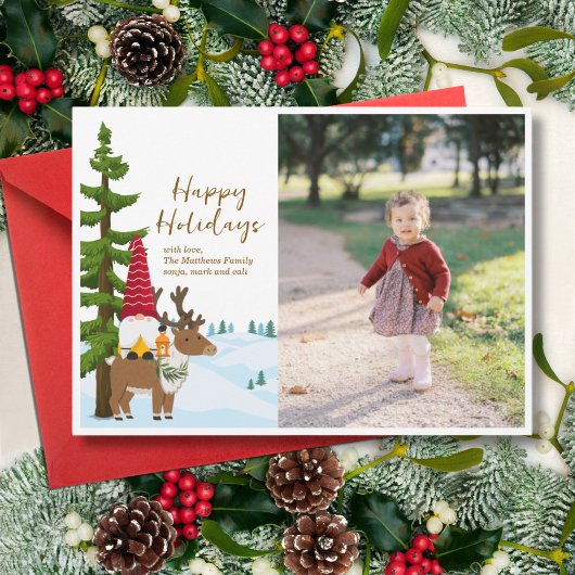 ノルディックトレックフラットホリデーカード シーズンカード