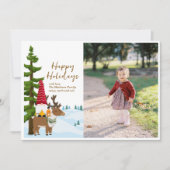 ノルディックトレックフラットホリデーカード シーズンカード (正面)