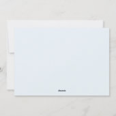 ノルディックトレックフラットホリデーカード シーズンカード (裏面)