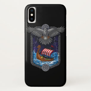 ノルディックバイキング船レイベン iPhone X ケース