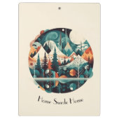 ノルディックパインズ&ピークスカスタムズ クリップボード (裏面)