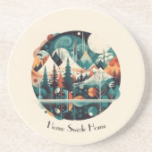 ノルディックパインズ&ピークスカスタムズ コースター (正面)